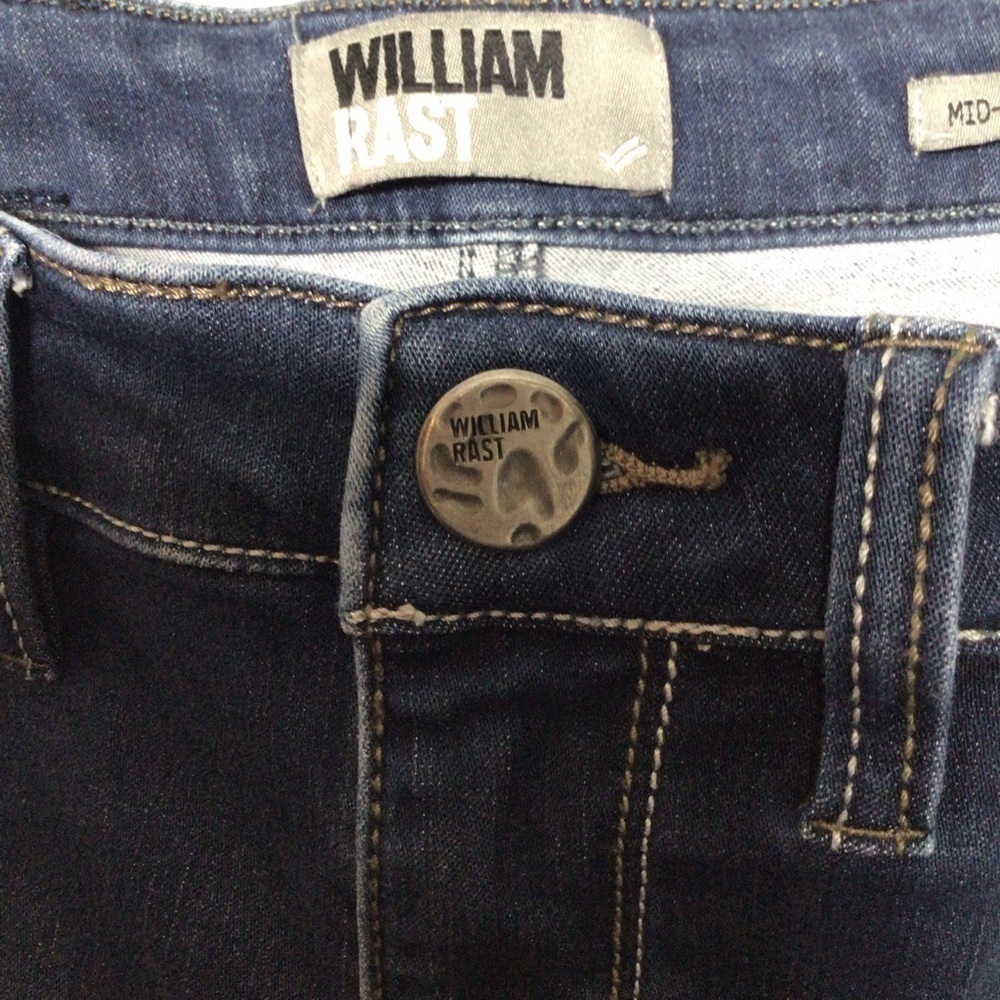 WILLIAM and Rast Mid Rise Slim Fit Jean Pants - Picture 9 of 12